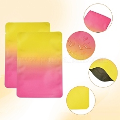 50 pezzo 4 stili bicolore rettangolare busta regalo in plastica con chiusura a zip&nbsp;OPP-FS0001-19A-4