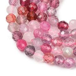 Hilos de cuentas de espinela natural multicolor&nbsp;GG-CBAA8F4-B08-4mm-B