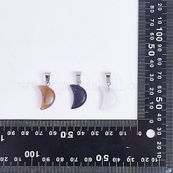 15 Stück 15 Stile natürliche und synthetische gemischte Edelsteinanhänger&nbsp;G-SZ0002-19