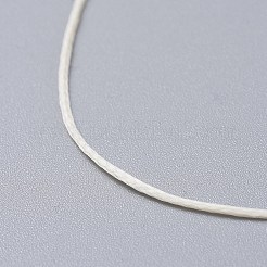 Fabrication de bracelet en cordons de polyester cirés plats réglables&nbsp;AJEW-JB00508-06