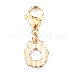 Noël alliage thème pendentifs émail&nbsp;HJEW-JM00427-05