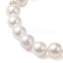 Braccialetti con ciondoli in ottone smaltato nero&nbsp;BJEW-JB10649-02