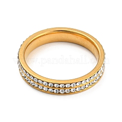 Fingerringe aus Edelstahl 304&nbsp;RJEW-Z016-03G