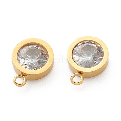 Strass-Anhänger aus Edelstahl 304&nbsp;STAS-Z009-16G