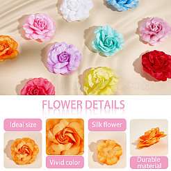 36 Stück 12 Farben Seidenrose&nbsp;AJEW-GF0007-01