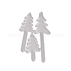 Weihnachtsbaum Rahmen Kohlenstoffstahl Stanzformen Schablonen&nbsp;DIY-F036-09