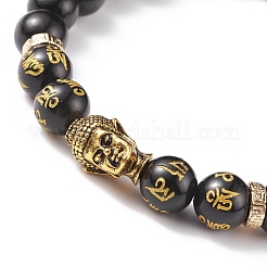 2pcs 2 bracelets de perles de style mala&nbsp;BJEW-JB08416