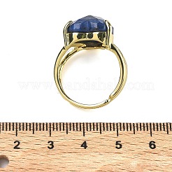 Anillos abiertos de puño de latón&nbsp;RJEW-D347-01G-14