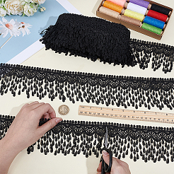 5 Yards Polyester-Spitzenband&nbsp;OCOR-NB0002-64B