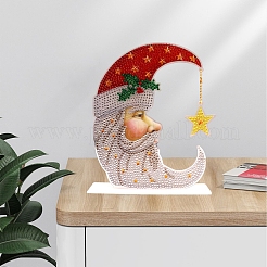 Kit espositori da tavolo per pittura con diamanti fai da te con luna di Natale&nbsp;DIAM-PW0009-20A