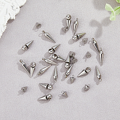 30 pendentif en acier inoxydable 304&nbsp;STAS-DC0016-27P