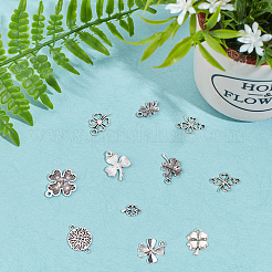 Pendentifs et liens en alliage de style tibétain&nbsp;PALLOY-SC0002-68AS
