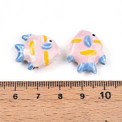 Abalorios de porcelana hechas a mano&nbsp;PORC-N009-08D