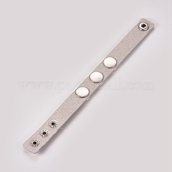 Bracciali cordone in pelle imitazione&nbsp;BJEW-WH0009-05N