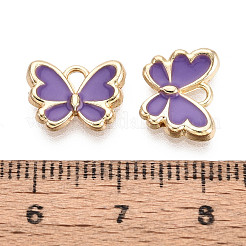 Umweltfreundliche Legierungs-Emaille-Charms&nbsp;PALLOY-M212-11G-02