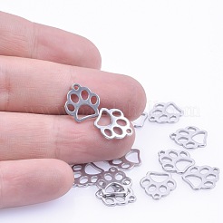 Pendentifs en acier inoxydable 201 anti-ternissement&nbsp;FIND-PW0004-43P