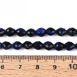 Natürlich gefärbte Tigerauge-Perlenstränge&nbsp;G-T142-87B