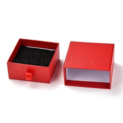 Boîte à tiroirs en papier carrée&nbsp;CON-J004-01B-03