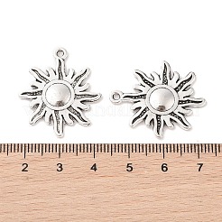 Stile tibetano in lega di sole pendenti&nbsp;LS-TIBEP-S291-12-RS