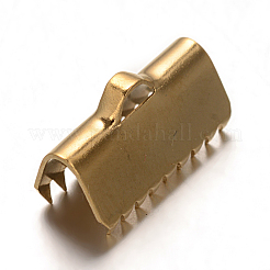 Ionenplattierung (IP) 304 Edelstahlband-Crimpenden&nbsp;STAS-F075-01