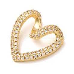 Messing Strass Anhänger&nbsp;RB-CBA2C2D-07G