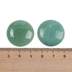 Natürlichen grünen Aventurin Cabochons&nbsp;G-H1596-FR-25mm-03