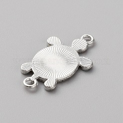 Ciondoli connettore in lega smaltata&nbsp;LS-ENAM-WH0061-47E