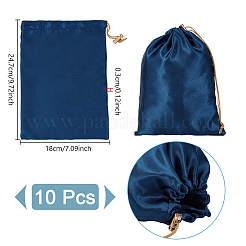 10 x Satin-Aufbewahrungstasche.&nbsp;ABAG-NB0002-29B