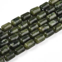 Natürliche chinesische Jade Perlen Stränge&nbsp;G-N346-01B-11