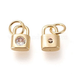 Ottone fascino zirconi&nbsp;ZIRC-L098-013G