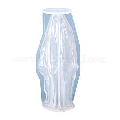 Stampi per statue in silicone per candele con veste da mago di Halloween&nbsp;SIMO-PW0006-008