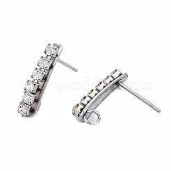 Boucles d'oreilles à tige en acier inoxydable 304&nbsp;STAS-N092-140