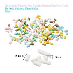 8000pcs 8 Farben handgemachte Fimo streuen Perlen&nbsp;CLAY-YW0001-13B