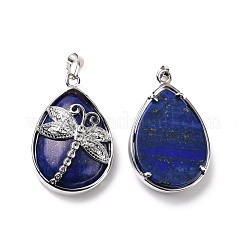 Natürliche Lapislazuli Anhänger&nbsp;G-G900-01P-02