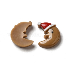 Cabujones navideños de resina opaca&nbsp;RESI-K019-25