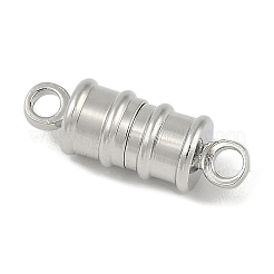 Cierres magnéticos cremallera de latón chapado&nbsp;KK-Z070-18P