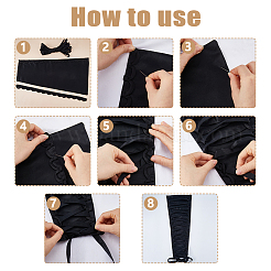 Sostituzione della cerniera dell'abito da sposa&nbsp;AJEW-WH0609-837A-02
