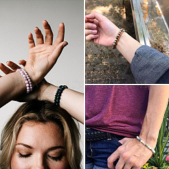 450 Stück 15 Stile DIY-Sets zur Herstellung von Stretch-Armbändern&nbsp;DIY-YS0001-30