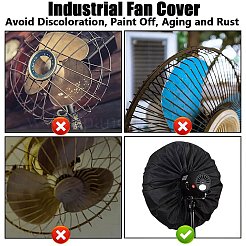 Staubschutzhülle aus Polyester für wandmontierte elektrische Ventilatoren&nbsp;AJEW-WH20010-65C