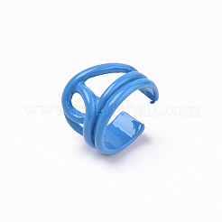 Manschettenringe aus lackierter Legierung&nbsp;RJEW-T011-22A-RS