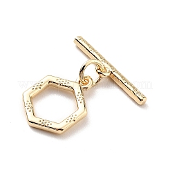 Fermagli a ginocchiera in ottone placcato a cremagliera&nbsp;KK-E034-14LG