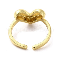 Fingerring aus Messing mit Rack-Beschichtung&nbsp;RJEW-C072-24G