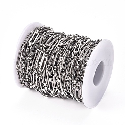 Anlaufgeschützte Figaroketten aus Edelstahl 304&nbsp;CHS-L022-04P