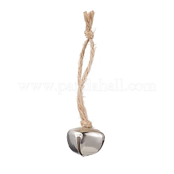 3 pieza colgante de campana de hierro de 3 colores decoración&nbsp;HJEW-JM02250