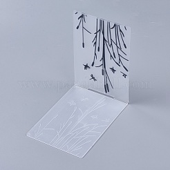 Transparenter durchsichtiger Kunststoffstempel / Siegel&nbsp;X-DIY-WH0110-04A