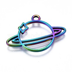 Regenbogenfarbene legierung anhänger&nbsp;PALLOY-S180-193-NR