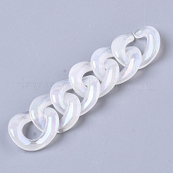 Transparentem Acryl Verknüpfung Ringe&nbsp;LS-PACR-R246-012A