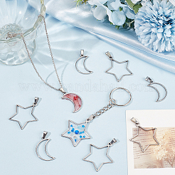 18 pendentif en acier inoxydable 304&nbsp;STAS-SP0002-20