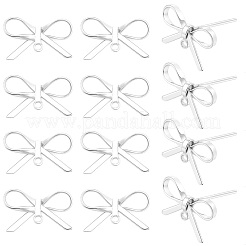 Risultati dell'orecchino della vite prigioniera dell'ottone 14pcs&nbsp;KK-BBC0028-66S