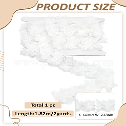 2 Yards Polyester-Chiffon-Spitzenbesatz&nbsp;SRIB-LP0001-19